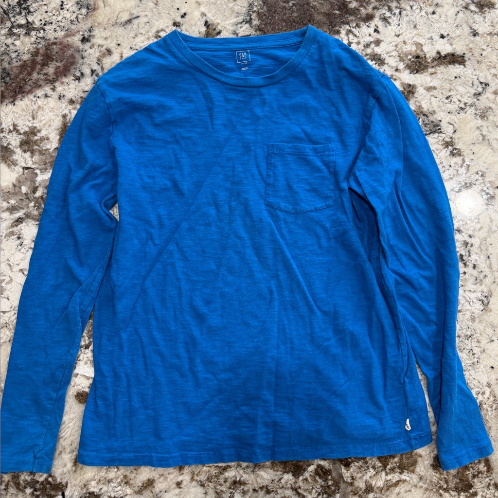 Gap Kids Blue Long Sleeve Tee